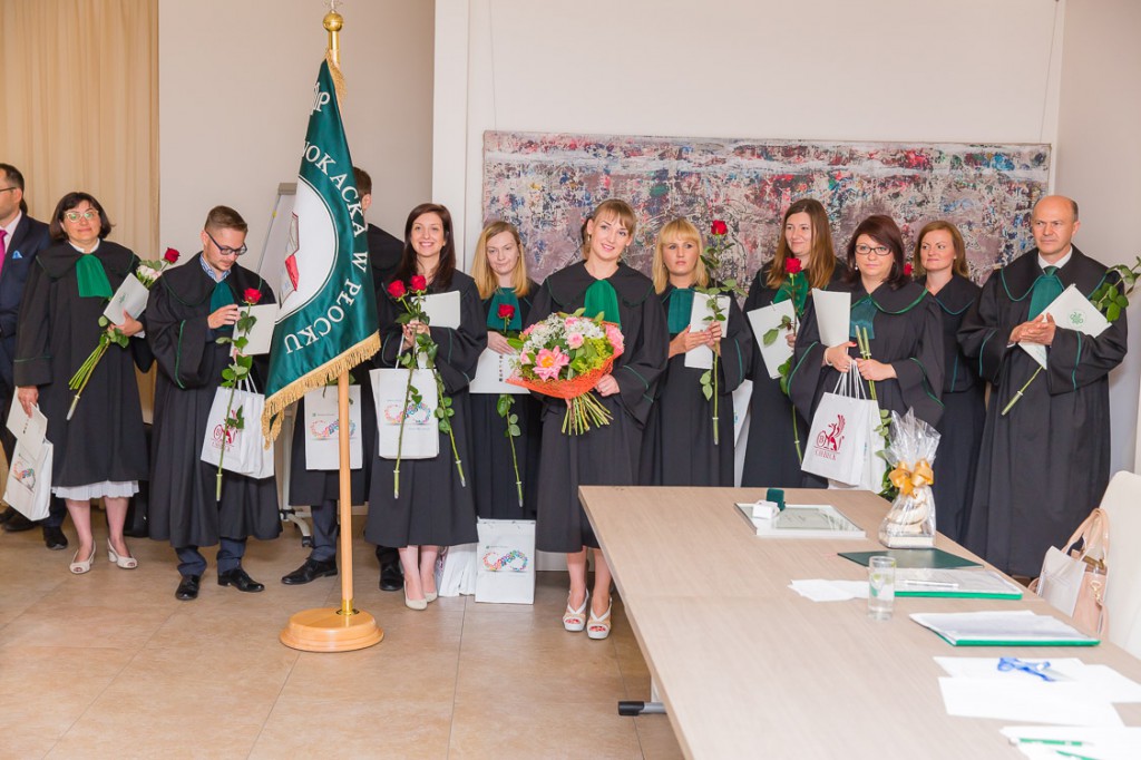 Ślubowanie adwokackie w Płocku
